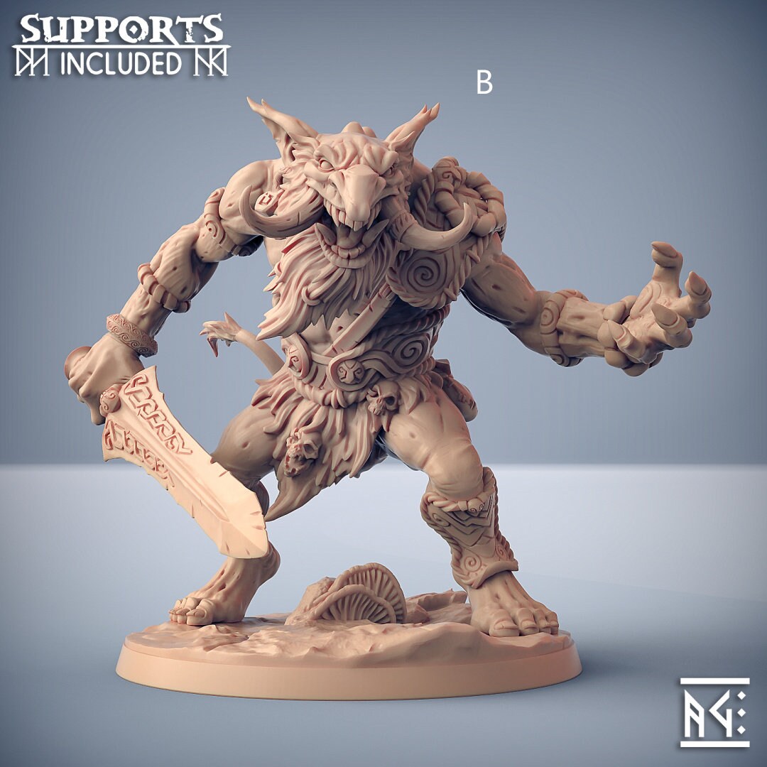 Svartwood Troll Hunters - Artisan Guild Svartwood Trolls | Troll | Monster | Fantasy | Large | Fighter | Melee | Ranged | DnD | Pathfinder
