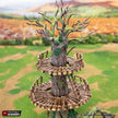 The Forest Forts - Rise of the Halflings - DnD building | Pathfinder | Forest | Treehouse | Wargaming Terrain | Scatter scenery, Fantasy
