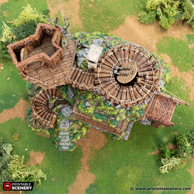 Master Builders Workshop - Rise of the Halflings - DnD building | Forest | Hills | Tinker | Wargaming Terrain | Scatter scenery, Fantasy