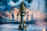 Pirate Lighthouse - Pirates vs. Sailors Nightmare At Sea - DnD, Wargaming, Ocean, Boat, Ship, Tortuga, Black Flag, Age of Sail, Caribbean