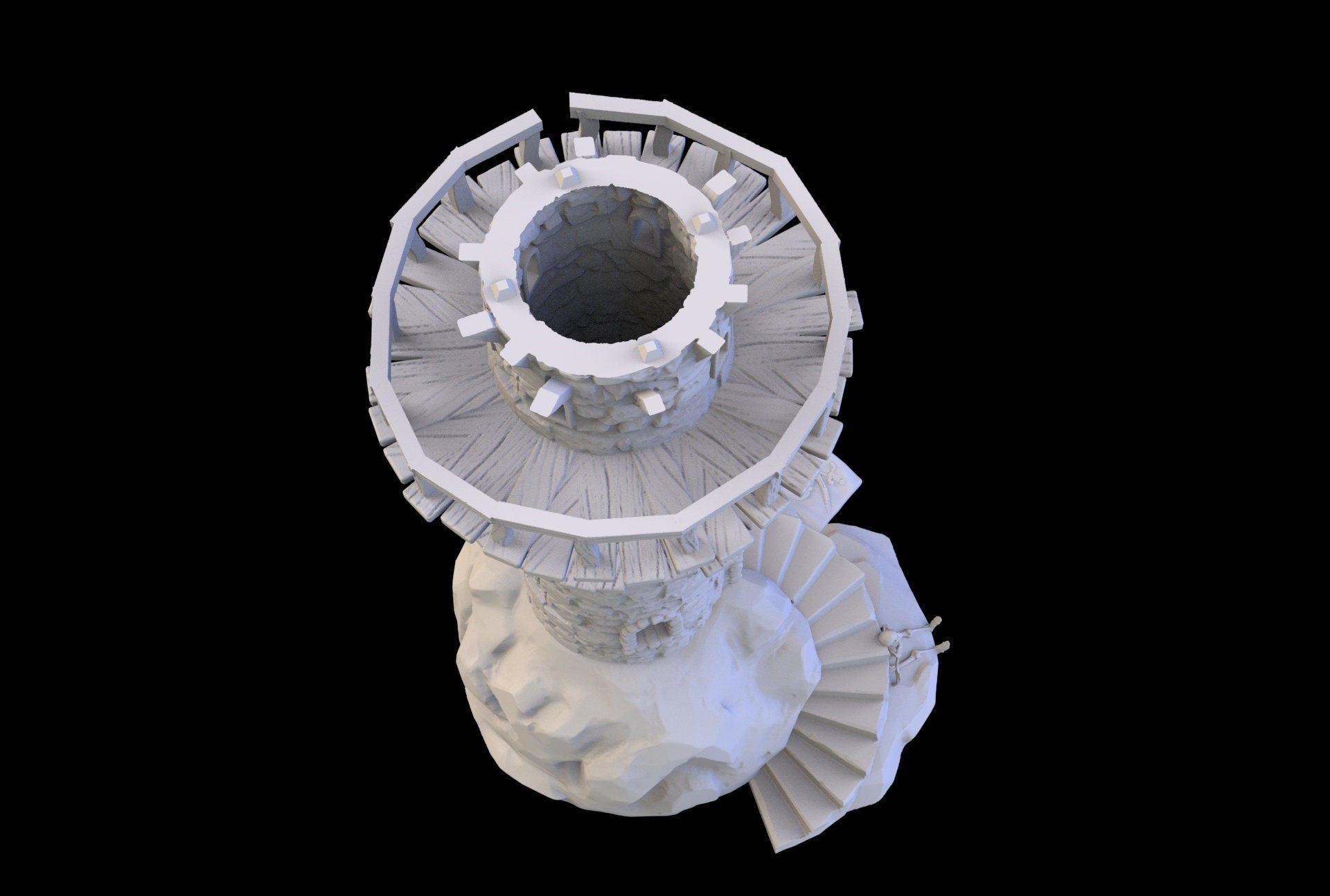 Pirate Lighthouse - Pirates vs. Sailors Nightmare At Sea - DnD, Wargaming, Ocean, Boat, Ship, Tortuga, Black Flag, Age of Sail, Caribbean