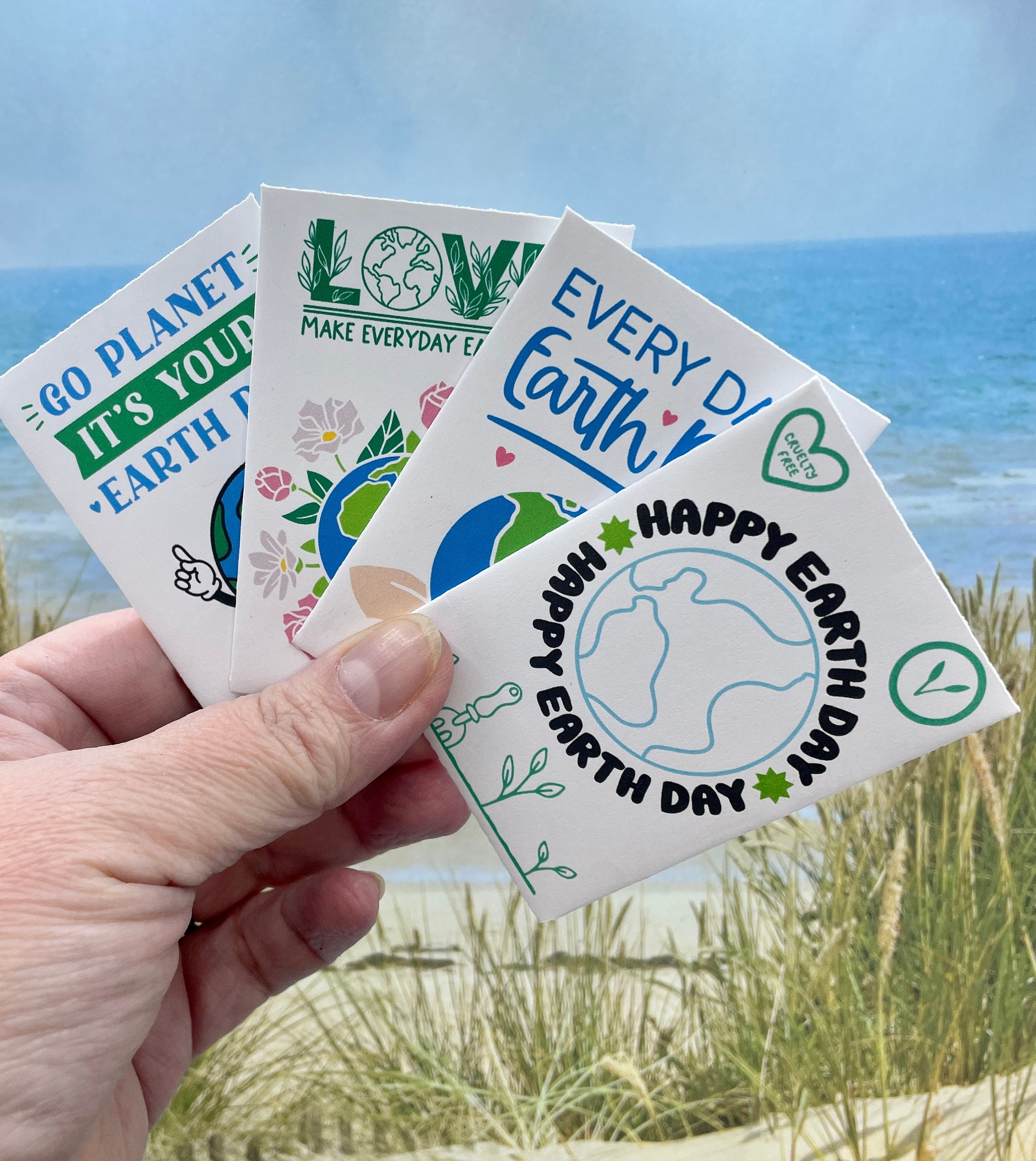 Seed Packages - Earth Day - Includes 10 Packages of Wildflower Seeds