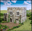 Norman Square Keep - King and Country, DnD, Pathfinder, 15mm, 28mm, 32mm, wargaming terrain, scenery D&D fort, base, castle, stone, medieval