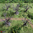 Oak Trees - King and Country, DnD, Pathfinder, 15mm, 28mm, 32mm, wargaming terrain, scenery D&D, medieval village, nature, forest, town