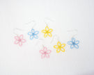 Sakura Flower Dangle Earrings