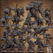 Tulguur Blue-Wolf - Artisan Guild | Shaman | Fantasy | DnD | Pathfinder | Fighter | Half Orc | Druid | Ranger | Plains | Steppe | Animal