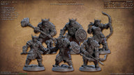 Nomad Orr'ugs - Artisan Guild | Monster | Fantasy | DnD | Pathfinder | Orc | Half Orc | Fighter | Ranger | Plains | Steppe | barbarian |