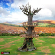 The Forest Forts - Rise of the Halflings - DnD building | Pathfinder | Forest | Treehouse | Wargaming Terrain | Scatter scenery, Fantasy
