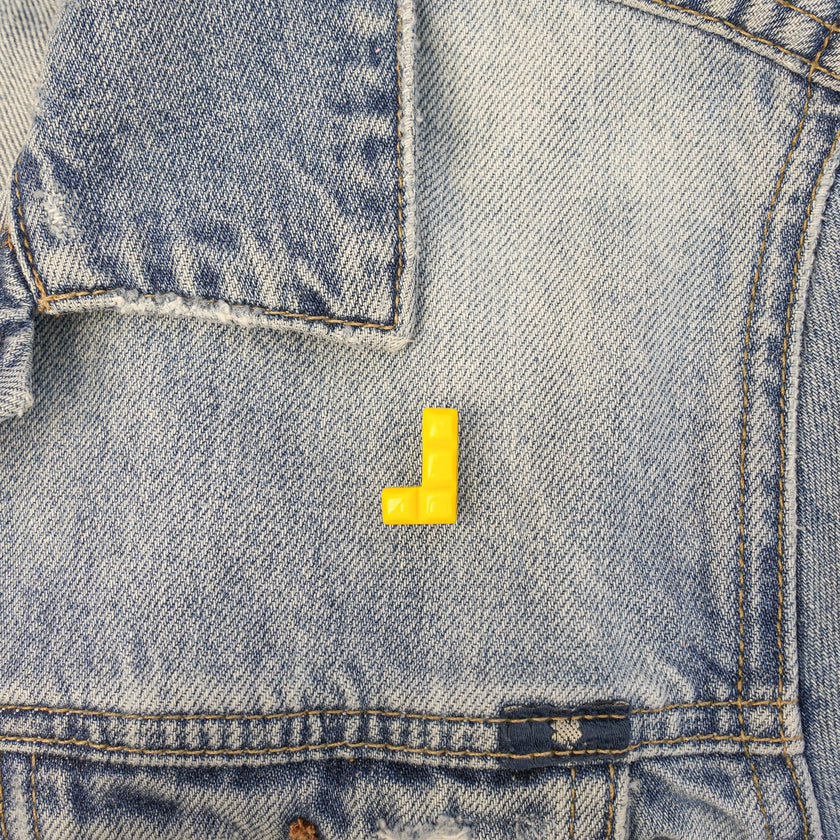 Retro Gaming Tetris Pin