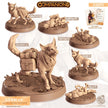 German - dnd German Shepherd mini - Cast N Play, Dog, Hound, Fighter, Familiar, Animal Companion, Ranger, Druid Form, Explorer, Fighter