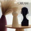Ribbed Soy Wax Pillar Candle: Chess Figure, Home Decor