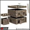 Norman Square Keep - King and Country, DnD, Pathfinder, 15mm, 28mm, 32mm, wargaming terrain, scenery D&D fort, base, castle, stone, medieval
