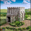Norman Square Keep - King and Country, DnD, Pathfinder, 15mm, 28mm, 32mm, wargaming terrain, scenery D&D fort, base, castle, stone, medieval