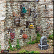 Town Trade Signs - King and Country, DnD, Pathfinder, 15mm, 28mm, 32mm, wargaming terrain, scenery D&D shop, merchant, smithy, farm, inn