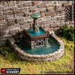 Town Fountains - King and Country, DnD, Pathfinder, 15mm, 28mm, 32mm, wargaming terrain, scenery D&D shop, medieval village, square, town