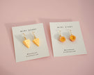 Swiss Cheese Dangle Earrings