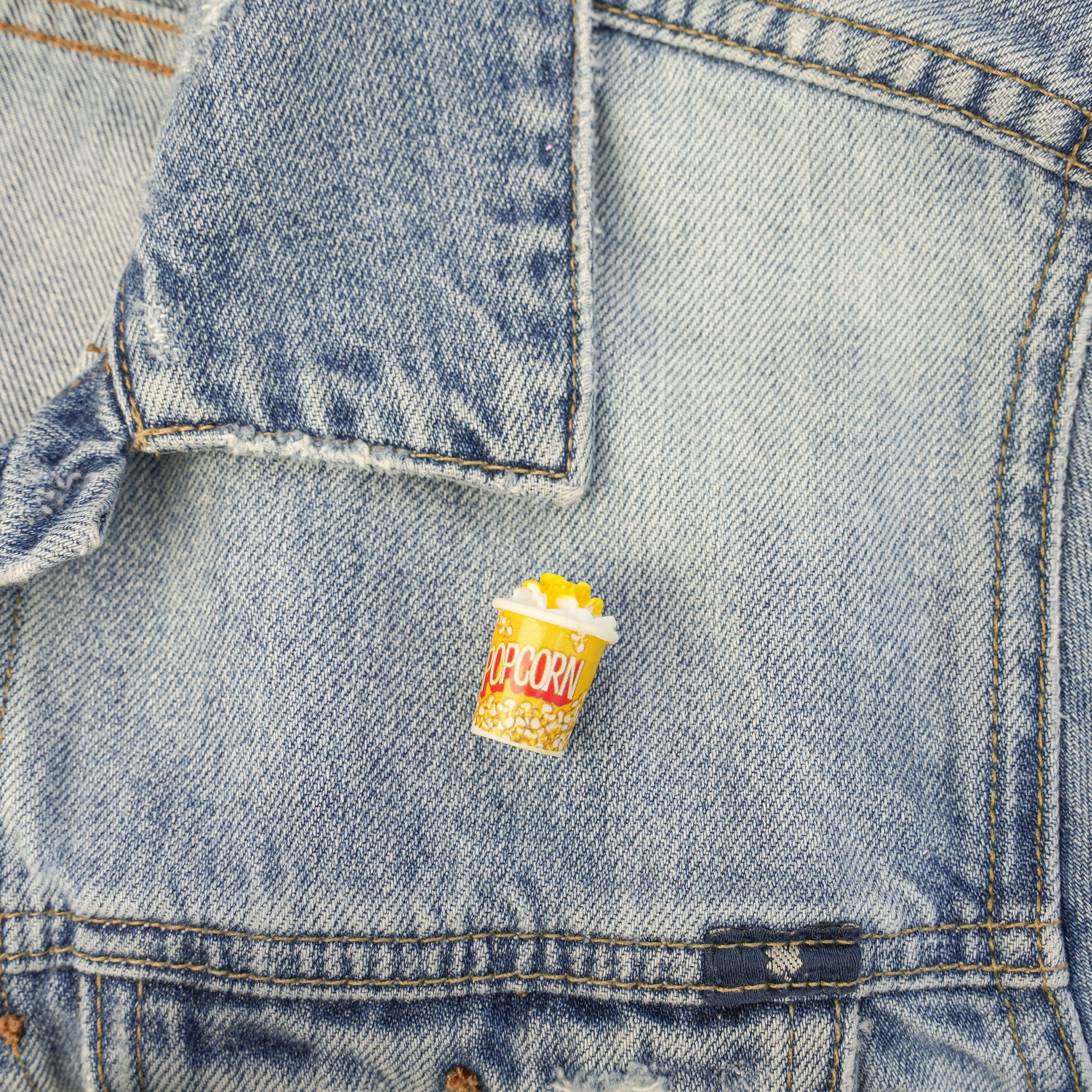 Popcorn Brooch