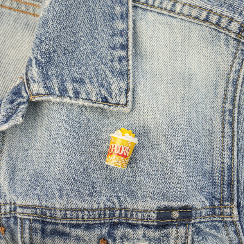Popcorn Brooch