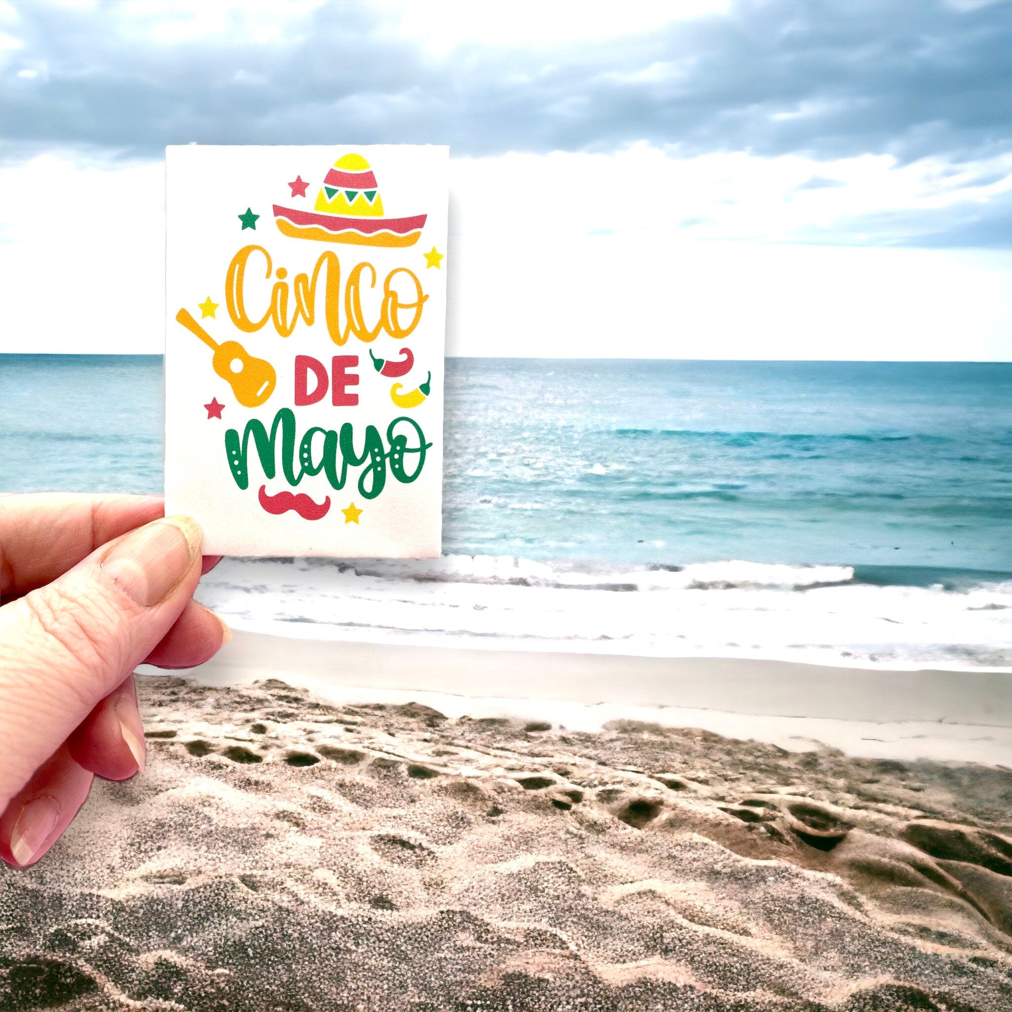 Seed Packages - Cinco de Mayo themed with Mixed Pepper Seeds - Includes 10 Packages of Pepper Seeds