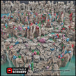 Crystal Stone Floors 7pc set | DnD Terrain Scatter Dungeon Tiles Platform Printable Scenery Fantasy Tabletop Game 3D Printed TTRPG Diorama
