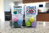 Seed Bombs - 3 Pack - Teacher Appreciation Gift to say Thank you - Canadian Wildflower