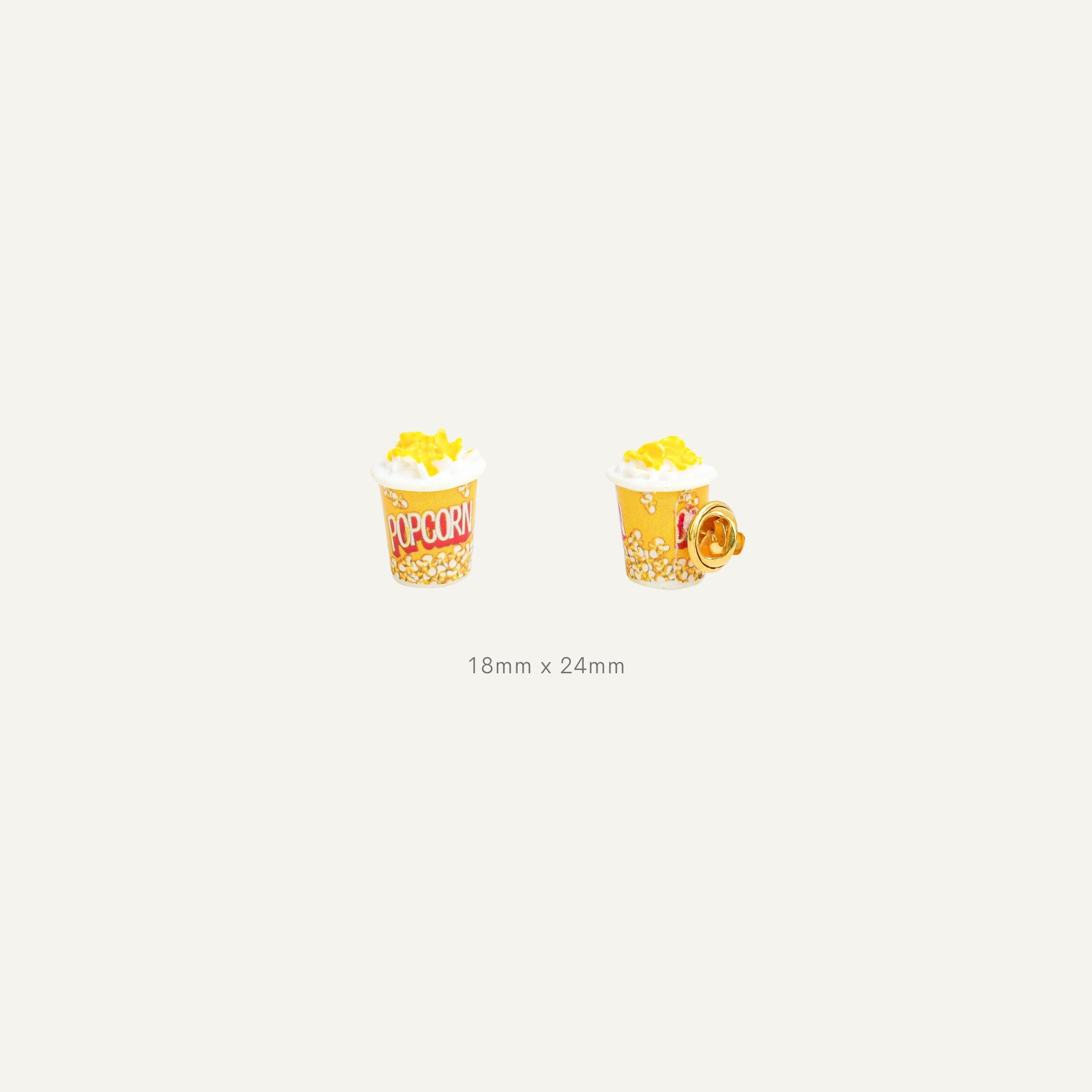Popcorn Brooch
