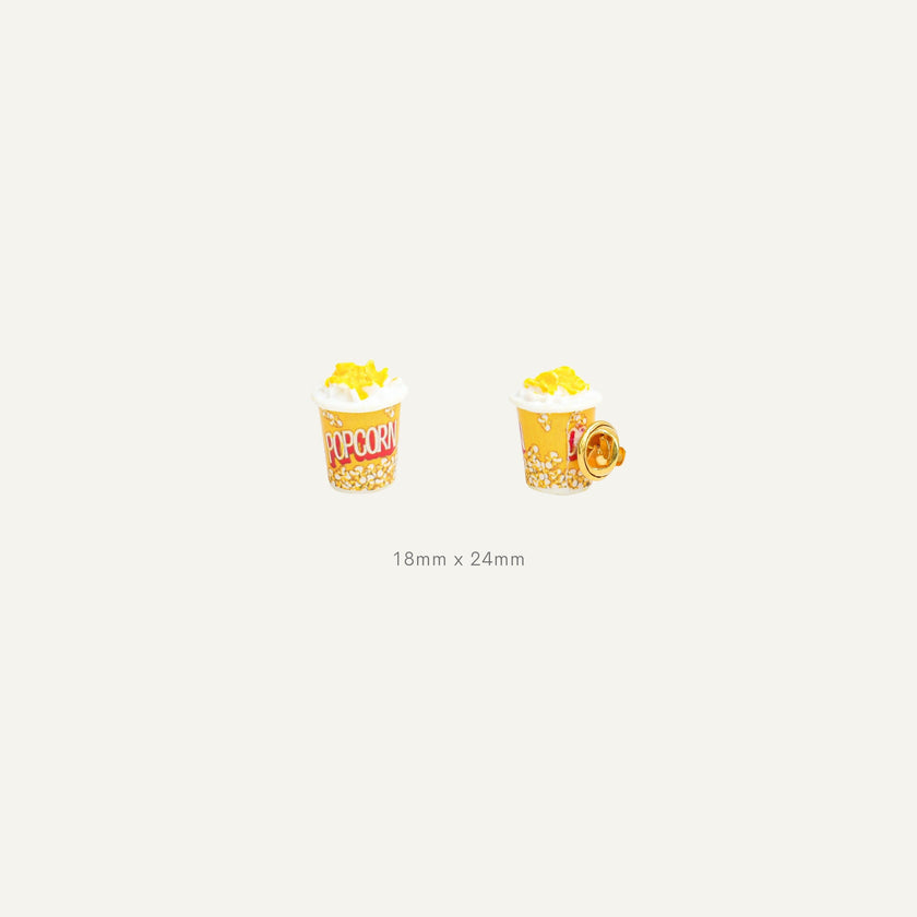 Popcorn Brooch