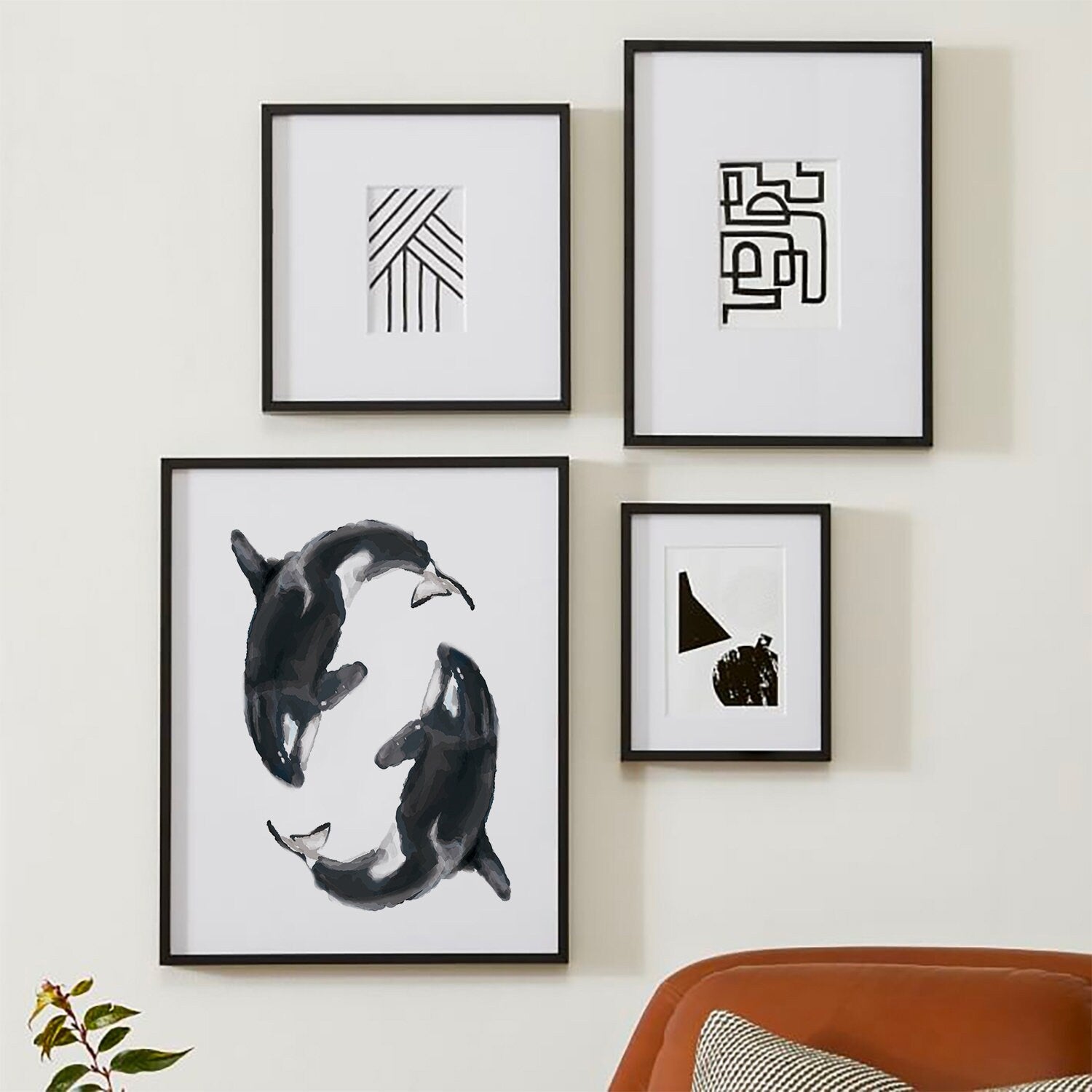 Whale Art Print