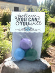 Seed Bombs - 3 Pack - Blooming Blessings - Gift of Appreciation, Motivation, and Inspiration - Canadian Wildflower