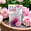 Seed Bombs - 3 Pack - Baby Girl or Baby Boy or Twins Announcement for Baby Shower or Gender Reveal Party - Canadian Wildflower
