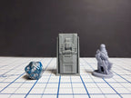 Sci-fi Scenery - Beds, tables, lockers - EC3D Design, Infinity, Legion, Scifi, Cyberpunk, Starfinder, ttrpg terrain, traveller, furniture