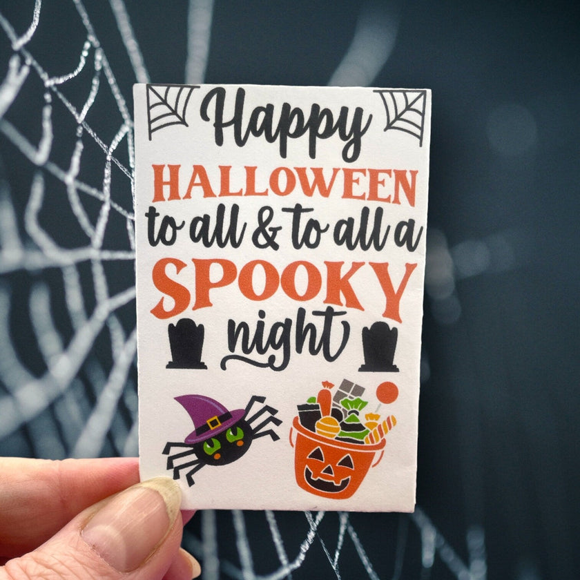 Seed Packages - Halloween - Themed for Party Favors or Trick or Treaters - Includes 10 Packages of Pumpkin Seeds