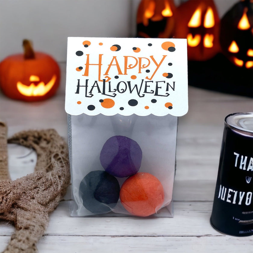 Seed Bombs - 3 Pack - Halloween Themed for Party Favors or Trick or Treaters - Canadian Wildflower - 3 per pack