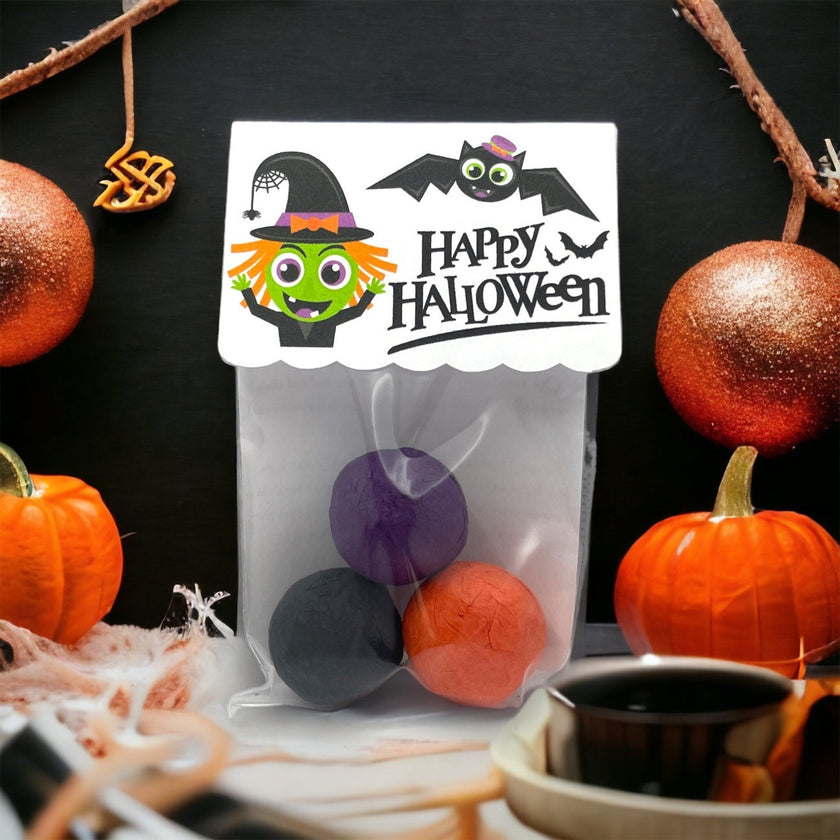 Seed Bombs - 3 Pack - Halloween Themed for Party Favors or Trick or Treaters - Canadian Wildflower - 3 per pack
