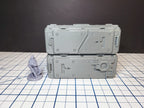 Shipping Container - Sci-fi Scenery - by EC3D, Infinity, Legion, Scifi, Cyberpunk, Starfinder, spaceport, space station, futuristic terrain