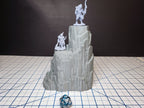 Large Rock Terrain Set 1 - Scatter Scenery by EC3D, for TTRPGs and Wargaming - Mountain, Rocks, Canyon, DnD mini, Pathfinder, Tabletop