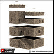 Norman Stone Fort - King and Country, DnD, Pathfinder, 15mm, 28mm, 32mm, wargaming terrain, scenery D&D fort, base, castle, stone, medieval