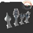 Sci-fi Scenery - Galactic Council - EC3D Design, Infinity, Legion, Sci-fi, Cyberpunk, Starfinder, ttrpg, chamber, traveller, senate meeting