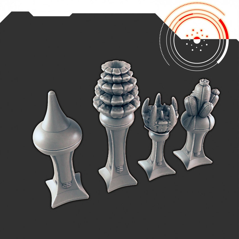 Sci-fi Scenery - Galactic Council - EC3D Design, Infinity, Legion, Sci-fi, Cyberpunk, Starfinder, ttrpg, chamber, traveller, senate meeting