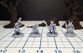 dnd essential Monster Mini Pack 2 - 22 Miniatures! - EC3D, Pathfinder 2E, Kobold, Orc, Gnoll, Bandit, Goblin | 32mm | TTRPG | Wargaming
