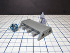 Sci-fi Scenery - Beds, tables, lockers - EC3D Design, Infinity, Legion, Scifi, Cyberpunk, Starfinder, ttrpg terrain, traveller, furniture