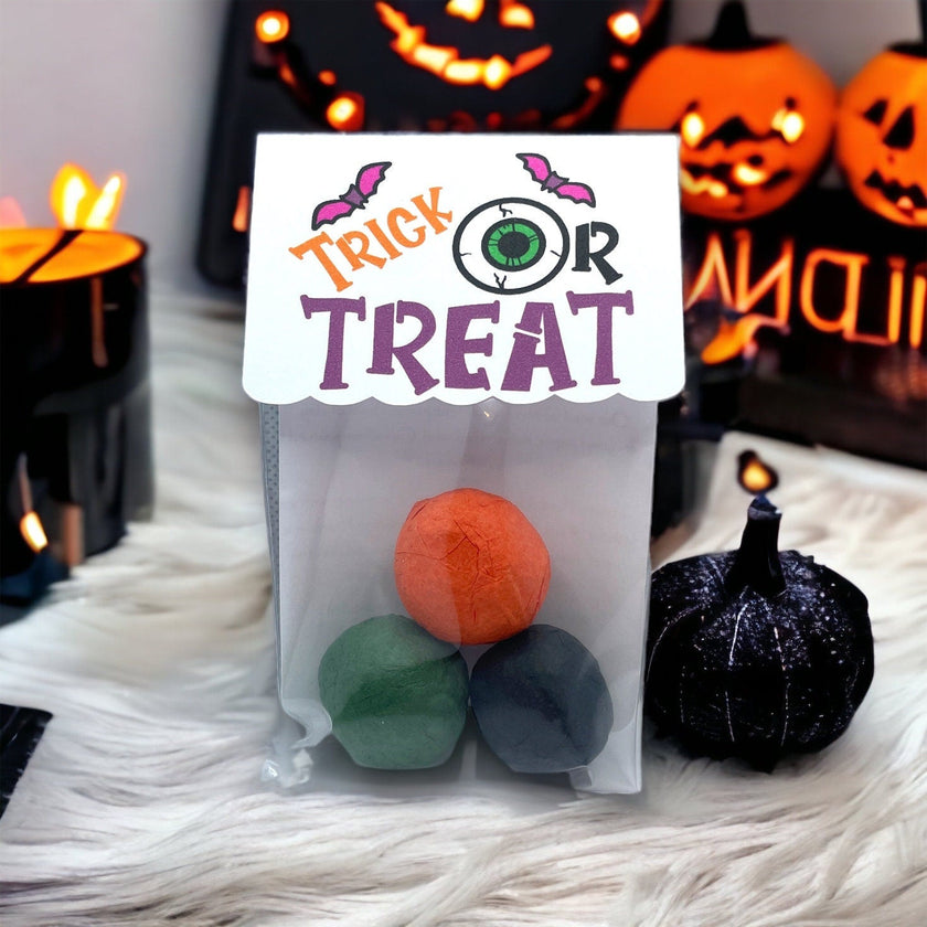 Seed Bombs - 3 Pack - Halloween Themed for Party Favors or Trick or Treaters - Canadian Wildflower - 3 per pack