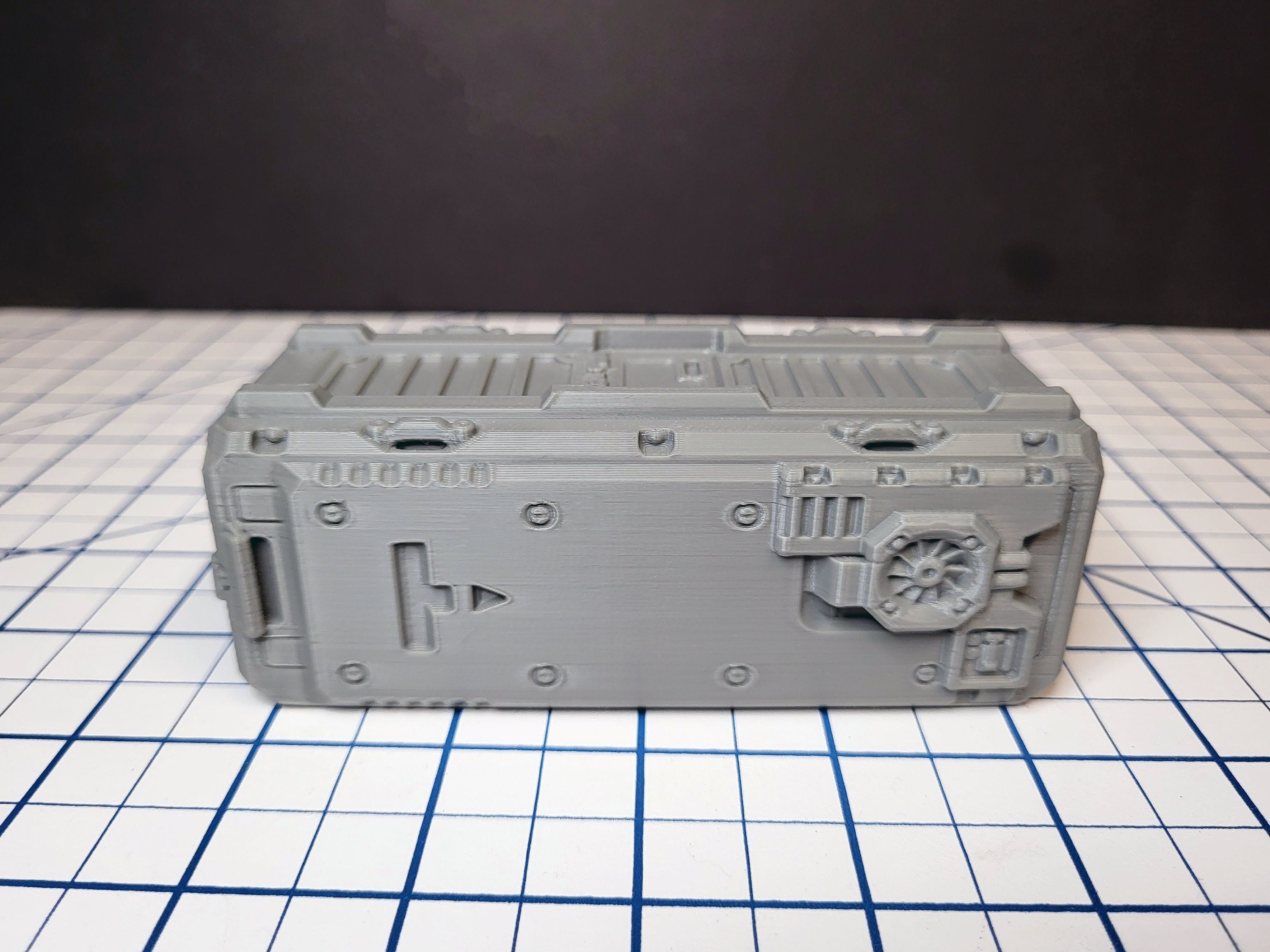Shipping Container - Sci-fi Scenery - by EC3D, Infinity, Legion, Scifi, Cyberpunk, Starfinder, spaceport, space station, futuristic terrain