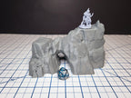 Large Rock Terrain Set 1 - Scatter Scenery by EC3D, for TTRPGs and Wargaming - Mountain, Rocks, Canyon, DnD mini, Pathfinder, Tabletop