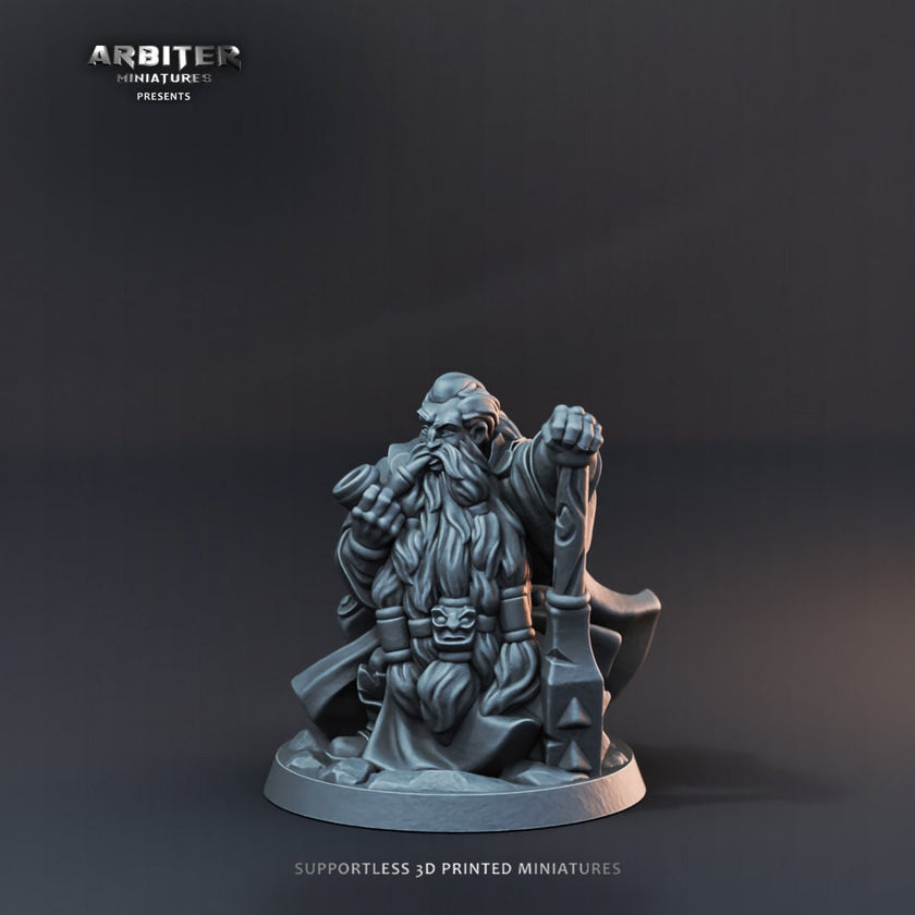 DnD Miniature Party Set 2 - 28mm Adventuring Group - Warlock | Rogue | Fighter Cleric/Paladin | Cleric | Barbarian | Pathfinder