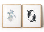 Whale Art Print