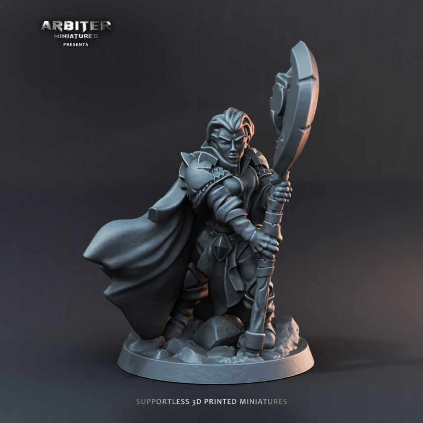 DnD Miniature Party Set 3 - 28mm Adventuring Group - Sorcerer | Rogue | Fighter | Ranger | Barbarian | Pathfinder