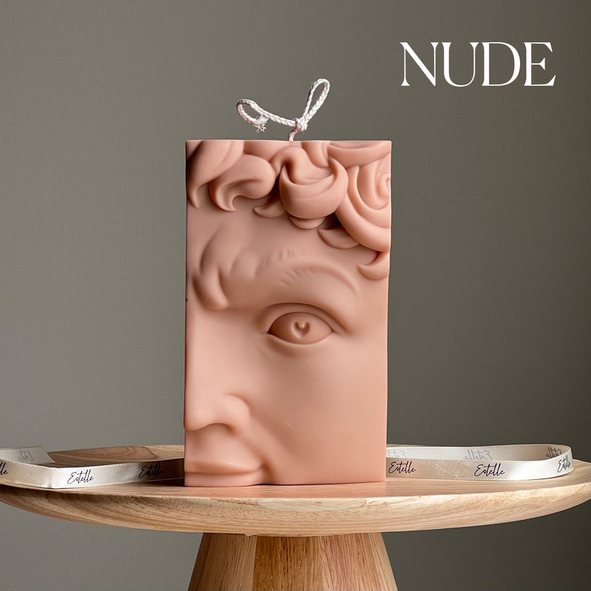 David Head Soy Wax Candle | Bust Statue Candle
