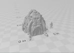 Ice Tribe Hut - Lodge - DND Terrain - EC3D Wilds of Wintertide - Snow, Igloo, Arctic, Cold, Leader, Pathfinder 2E, Fantasy, Medieval,