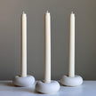 Donut Jesmonite Candlestick Holder: Minimalist Wedding Decor